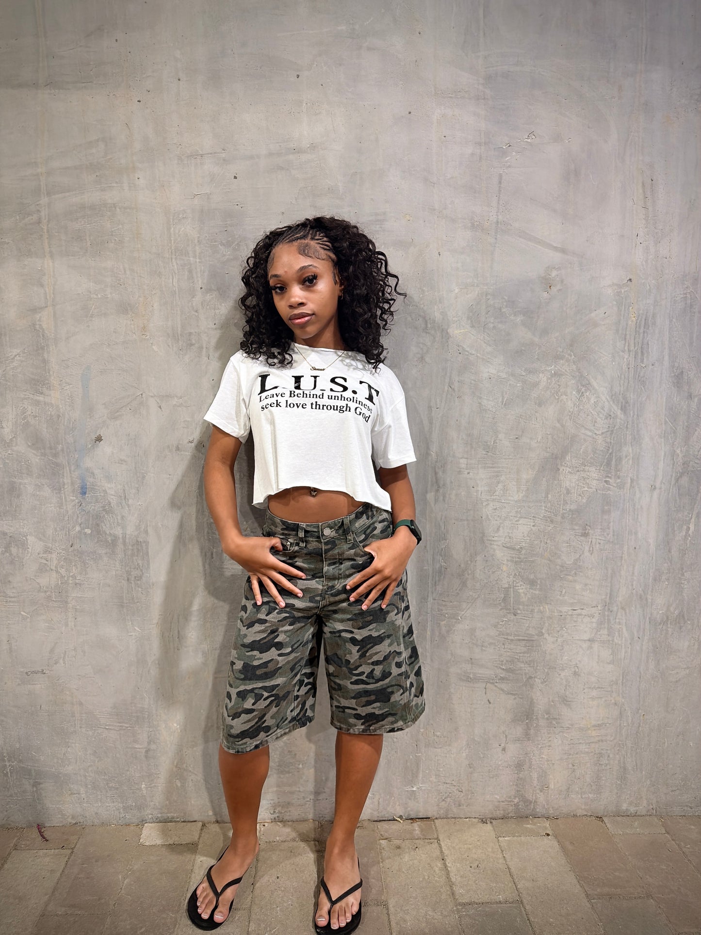 L.U.S.T Crop Top