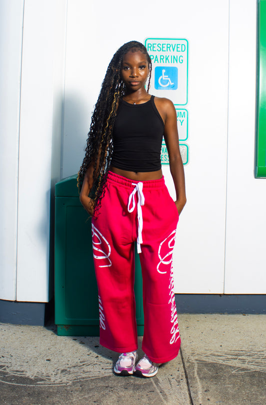 "Persistence" Rhinestone Sweats