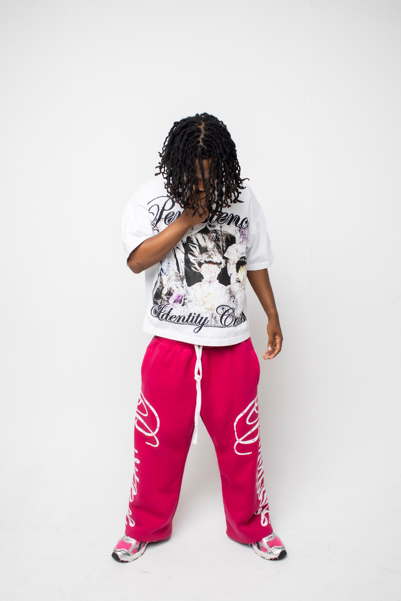 "Persistence" Rhinestone Sweats